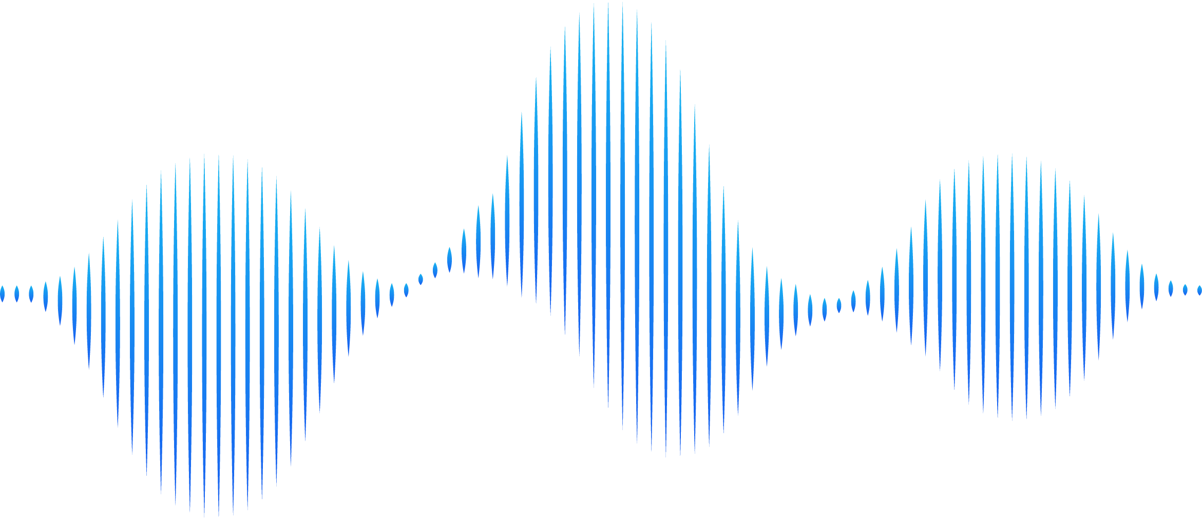 blue soundwaves